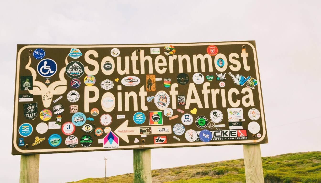 Southernmost point of Africa - travel destinations in Africa